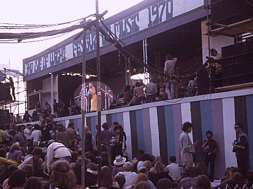 Festival de Wight 1970
Joni Mitchell
Photo © Alain PASERI
